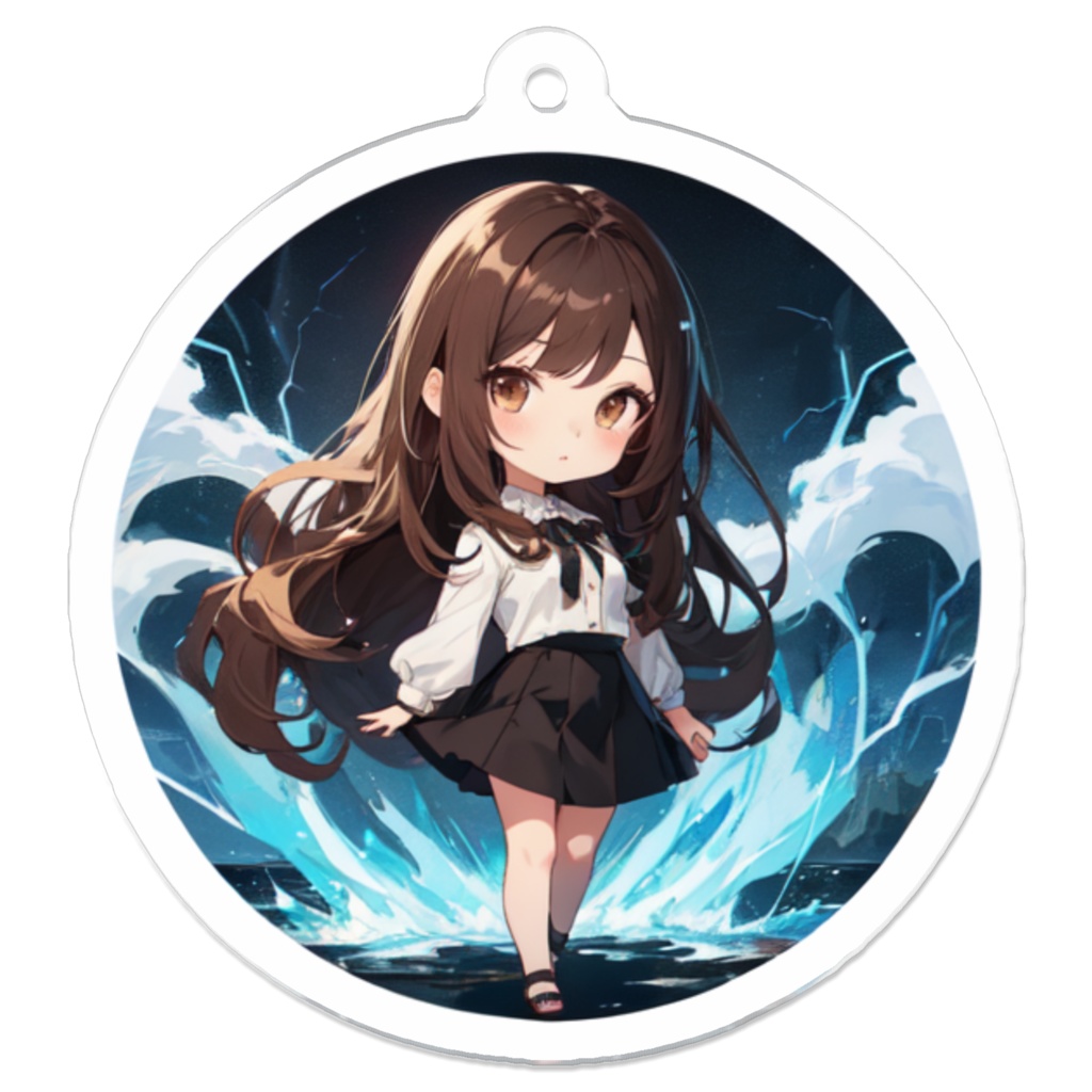 妹と！ 山奥で自給自足サバイバル生活『真帆』アクリルキーホルダー