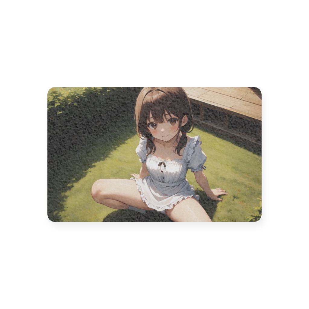 無知無知ファンタジー『ハンナ』キラキラ両面プラスチックカード