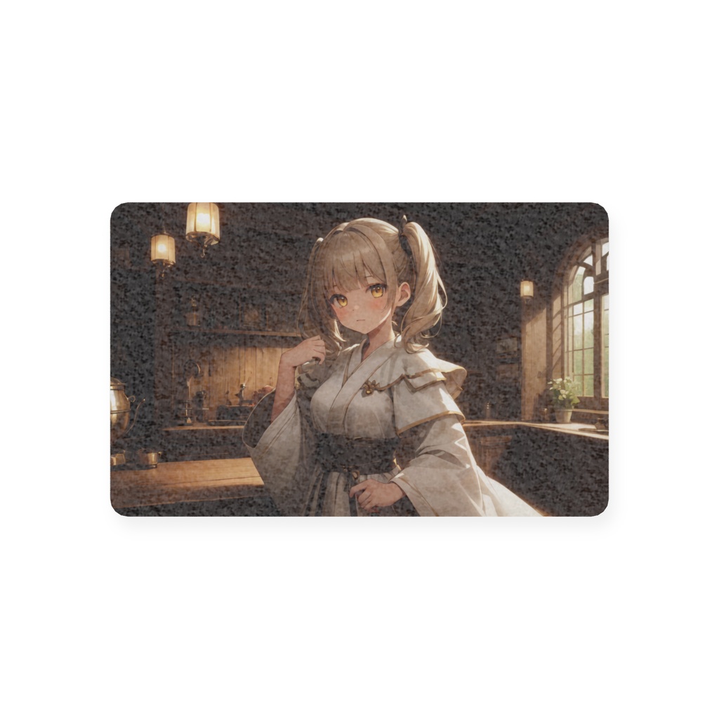 無知無知ファンタジー『アリサ』キラキラ両面プラスチックカード