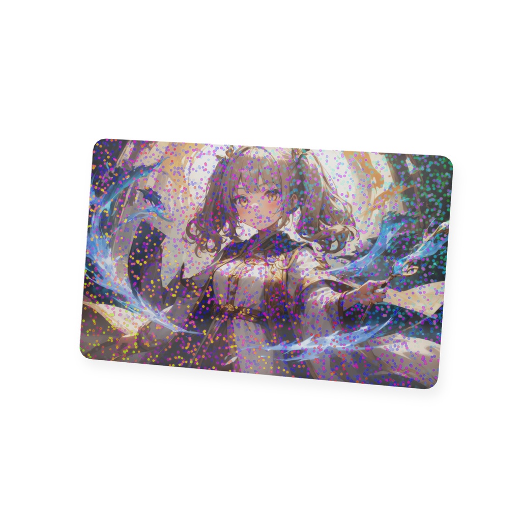 無知無知ファンタジー『アリサ』キラキラ両面プラスチックカード
