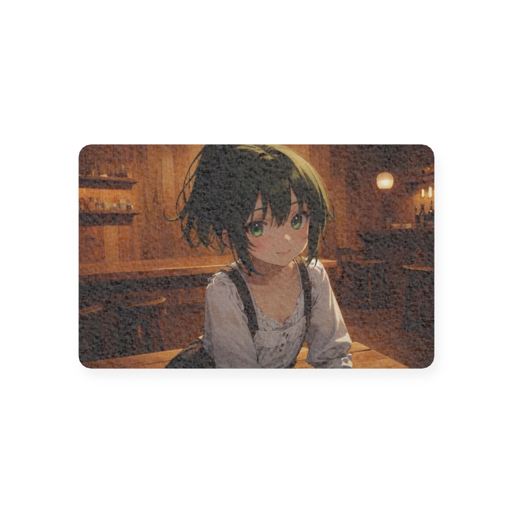 無知無知ファンタジー『コレット』キラキラ両面プラスチックカード