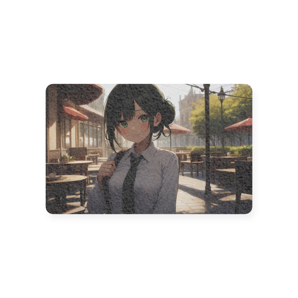 無知無知ファンタジー『ルル』キラキラ両面プラスチックカード