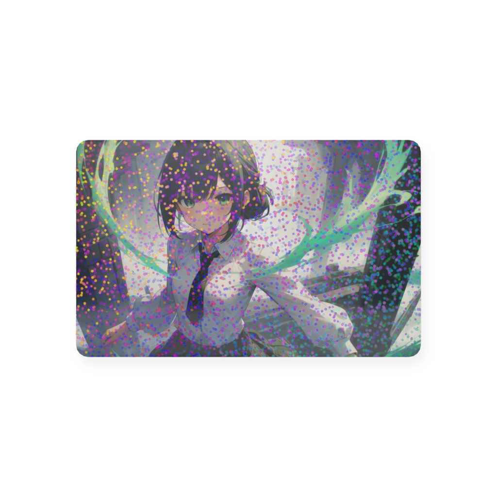 無知無知ファンタジー『ルル』キラキラ両面プラスチックカード