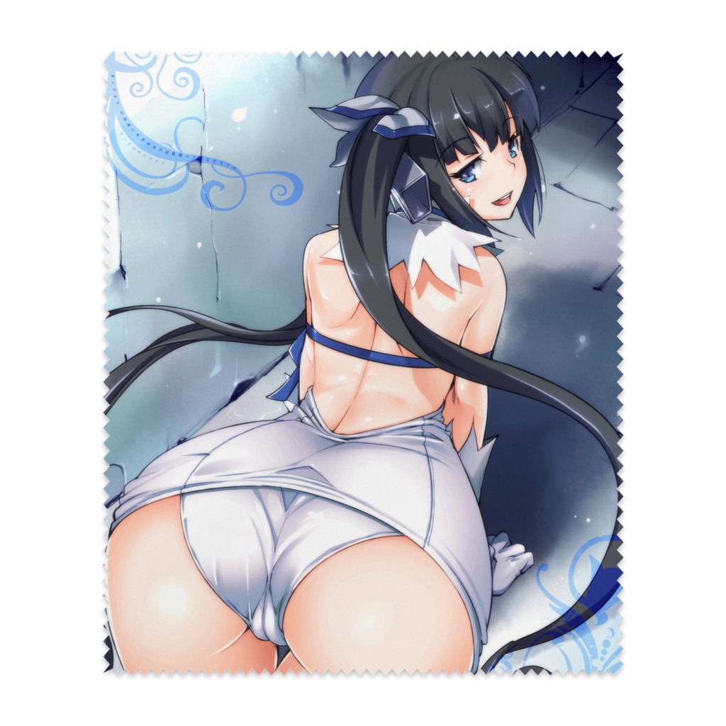 乳神メガネ拭き（尻の方） - マイクロファイバークロス (メガネ拭き)