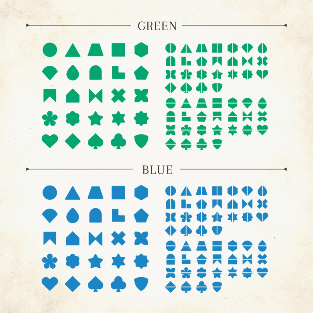 意味深マーク1-シンプル&ハーフカット