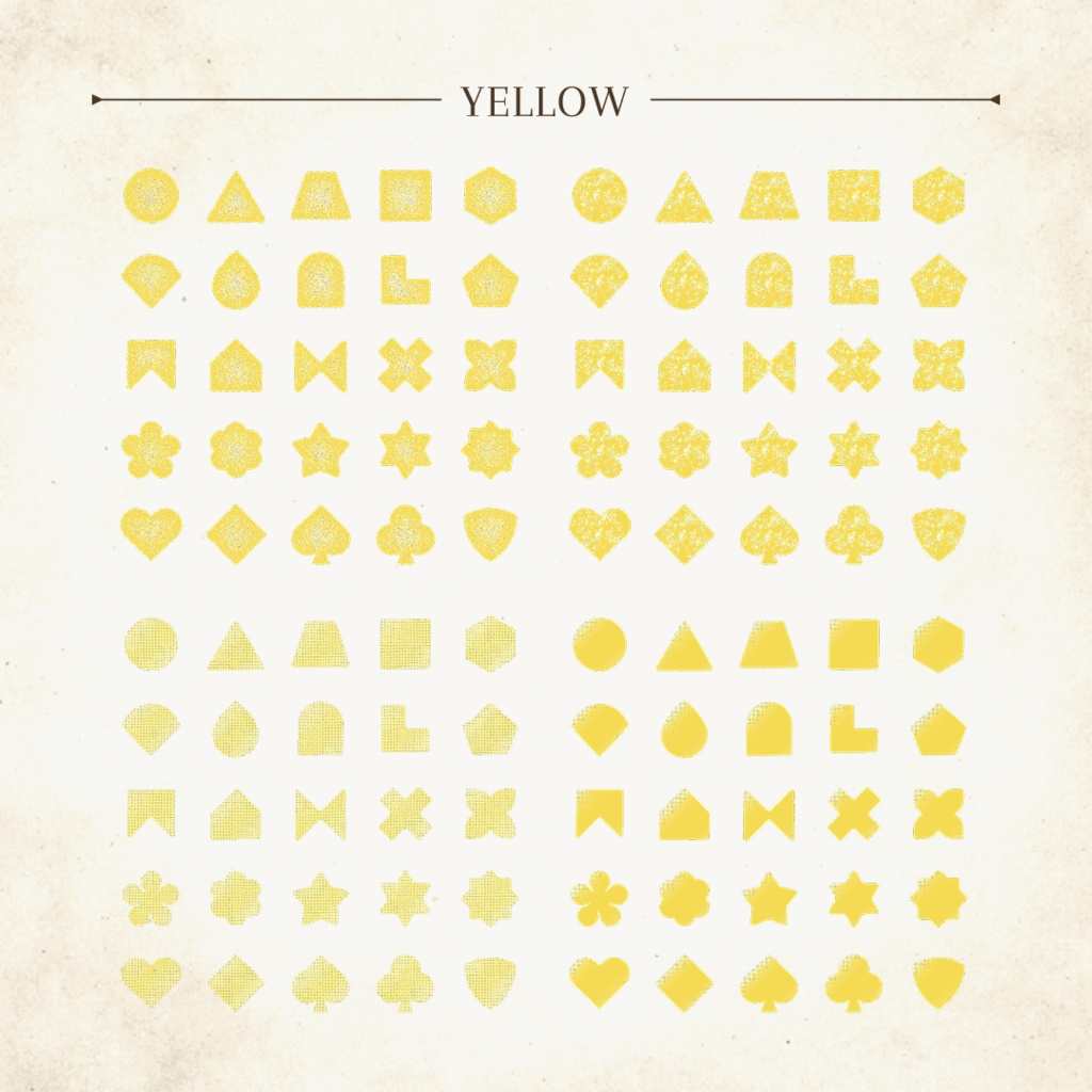 意味深マーク2-レトロ風テクスチャー