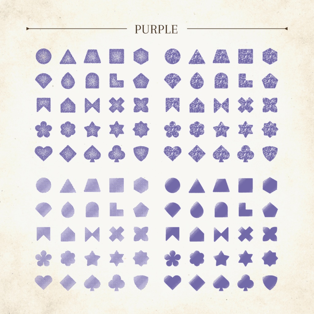 意味深マーク2-レトロ風テクスチャー