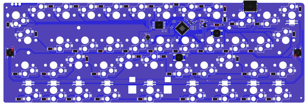 minipeg48互換40%キーボード「azul 43VC」 - フウリ鍵盤屋 - BOOTH