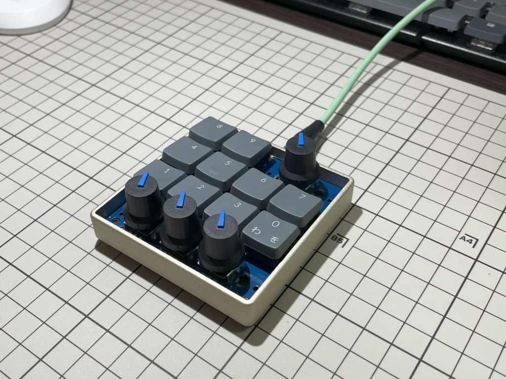 kawgary16互換マクロパッド「azul 16」