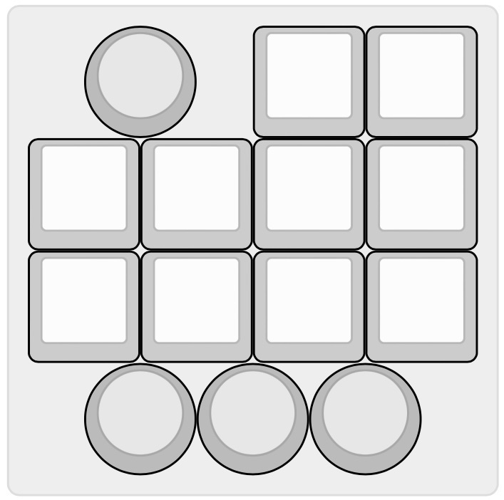 kawgary16互換マクロパッド「azul 16」