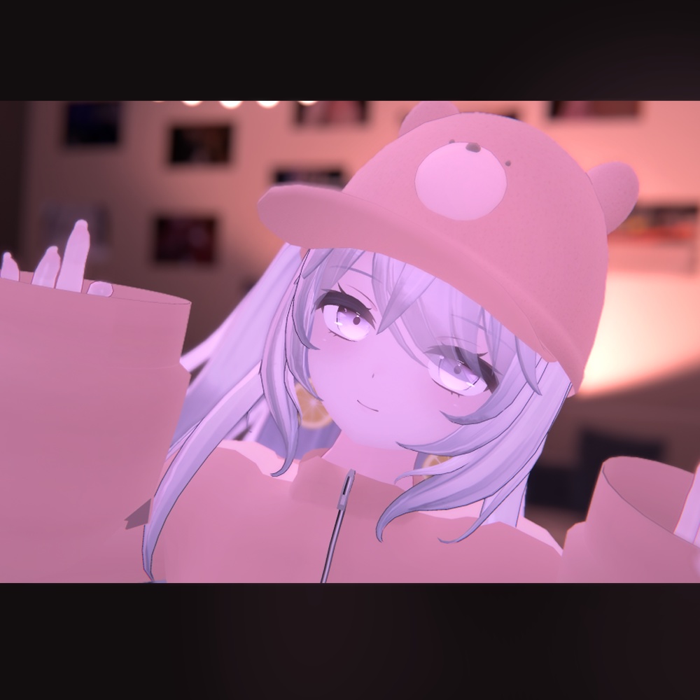 ✱FREE くまキャップ