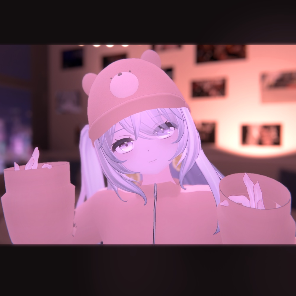 ✱FREE くまキャップ