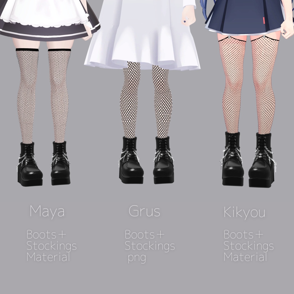 Cross Charm Boots+α