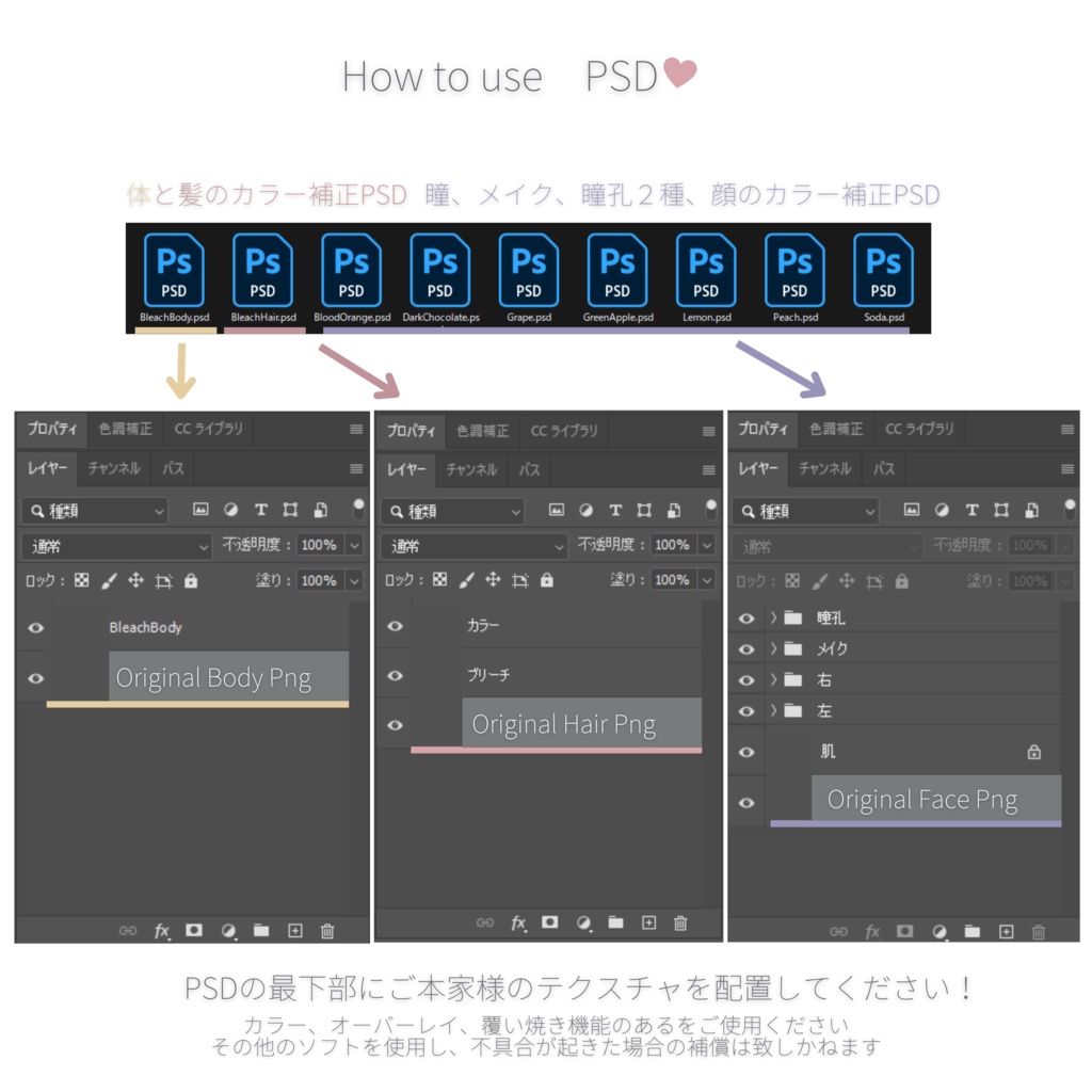 Selestia Fruity Eye Texture Package