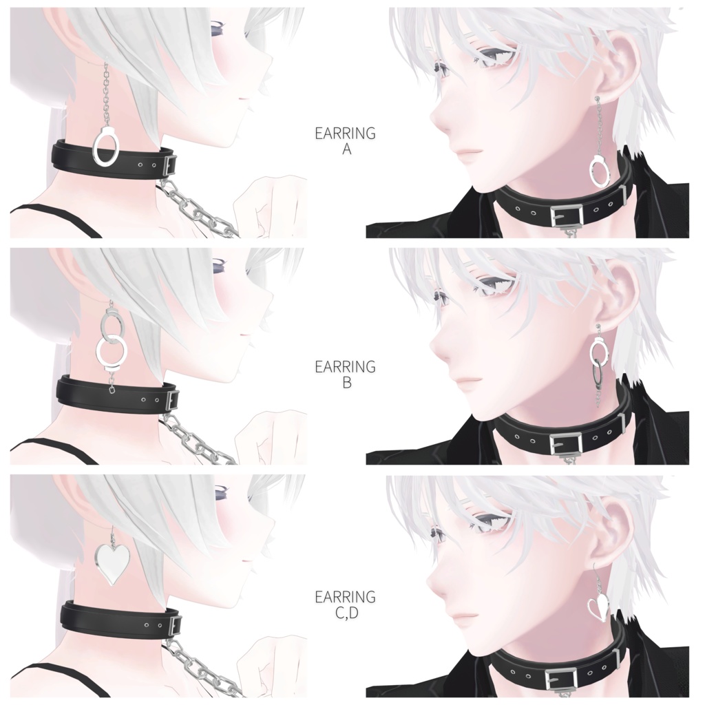 Gothic pair Accessory PB