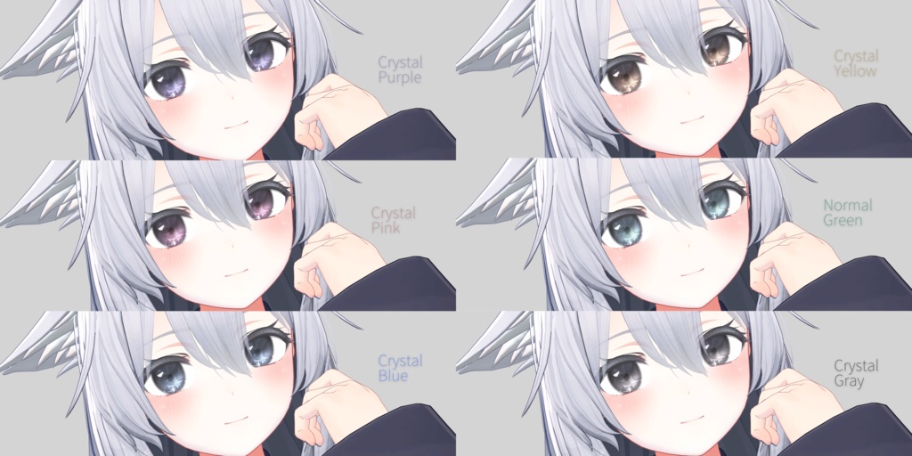 6 Avatar Crystal EYE Texture