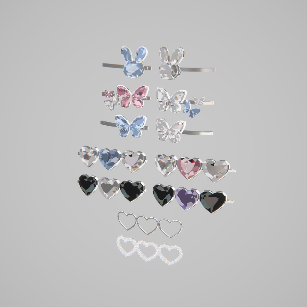 *FREE* Mochi Hairclip set