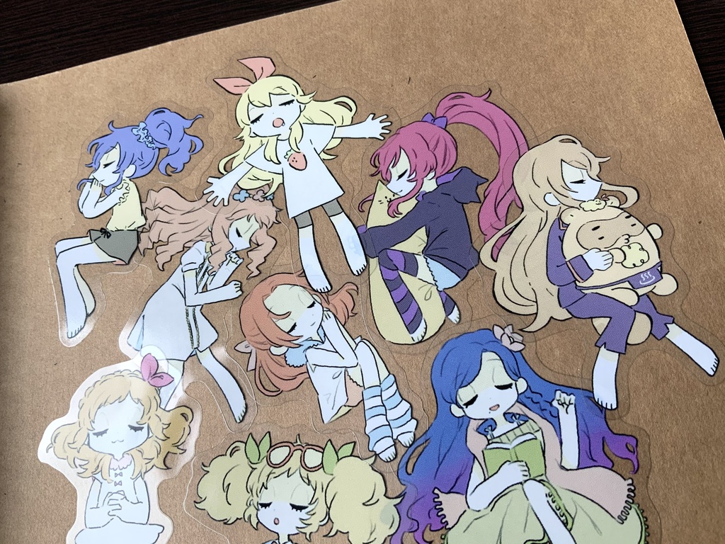 おやすみソレイユ シールセット(3枚入り)