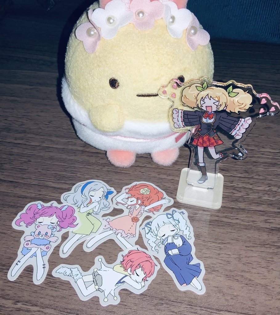 おやすみマジブラ シールセット(2枚入り)