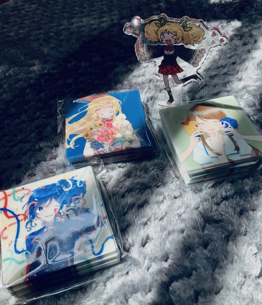 愛されソレイユ誕生日シールセット(3枚入り)