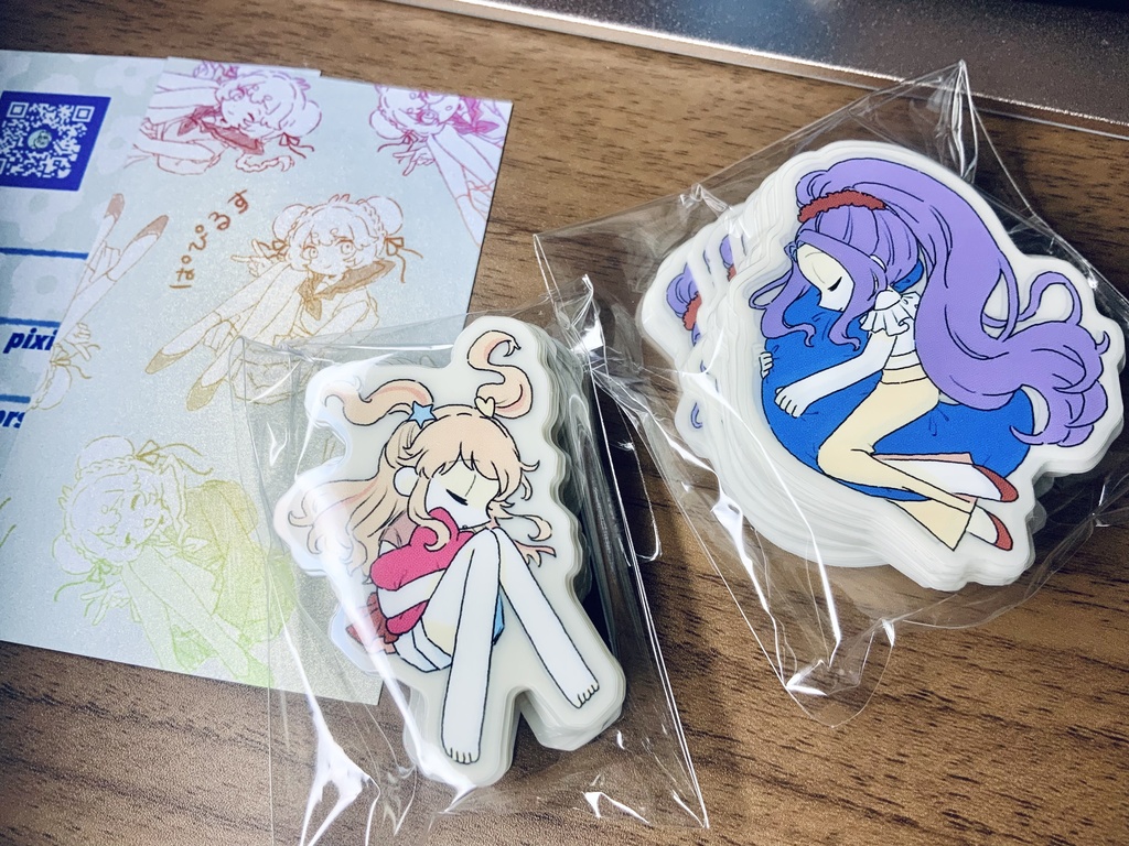 おやすみWM シールセット(2枚入り)