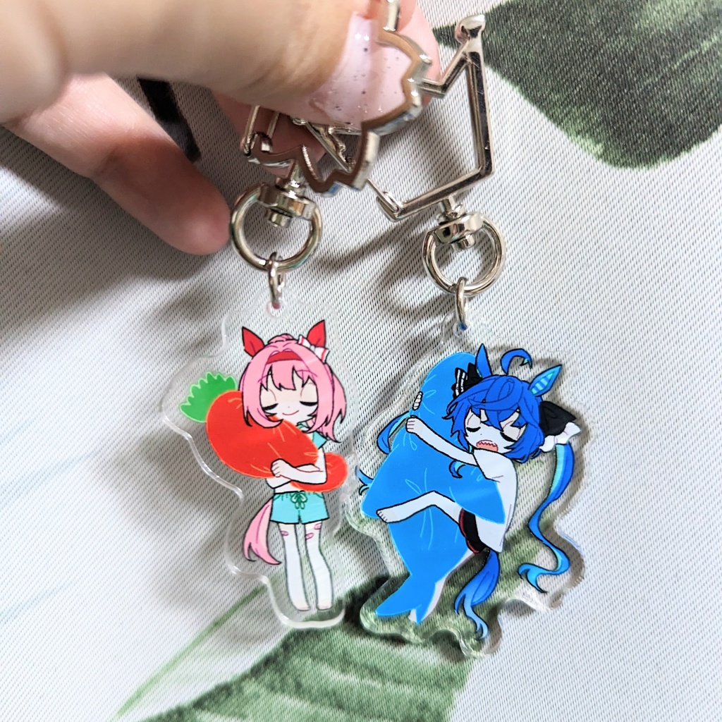 すやすやアクリルキーホルダー(全2種)