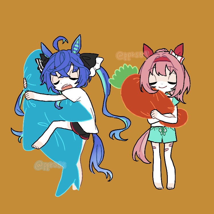 すやすやアクリルキーホルダー(全2種)