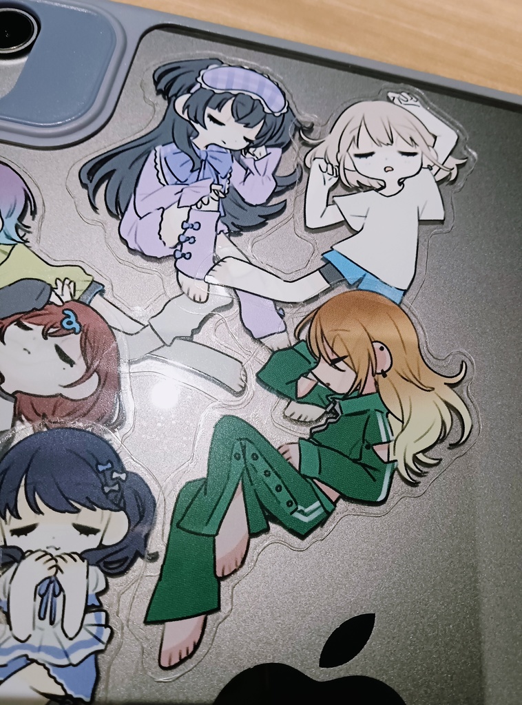 おやすみストレイ シールセット(3枚入り)