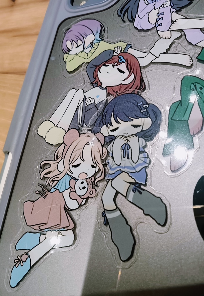 おやすみノクチル シールセット(4枚入り)