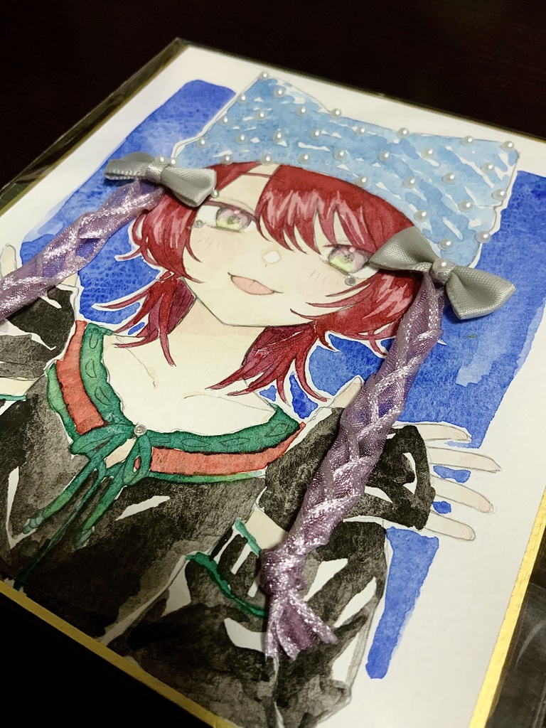 色紙(水彩原画)全6種