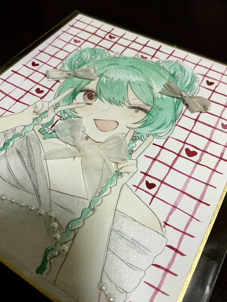 色紙(水彩原画)全6種