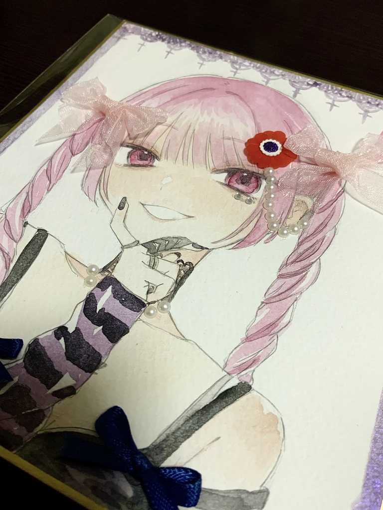 色紙(水彩原画)全6種