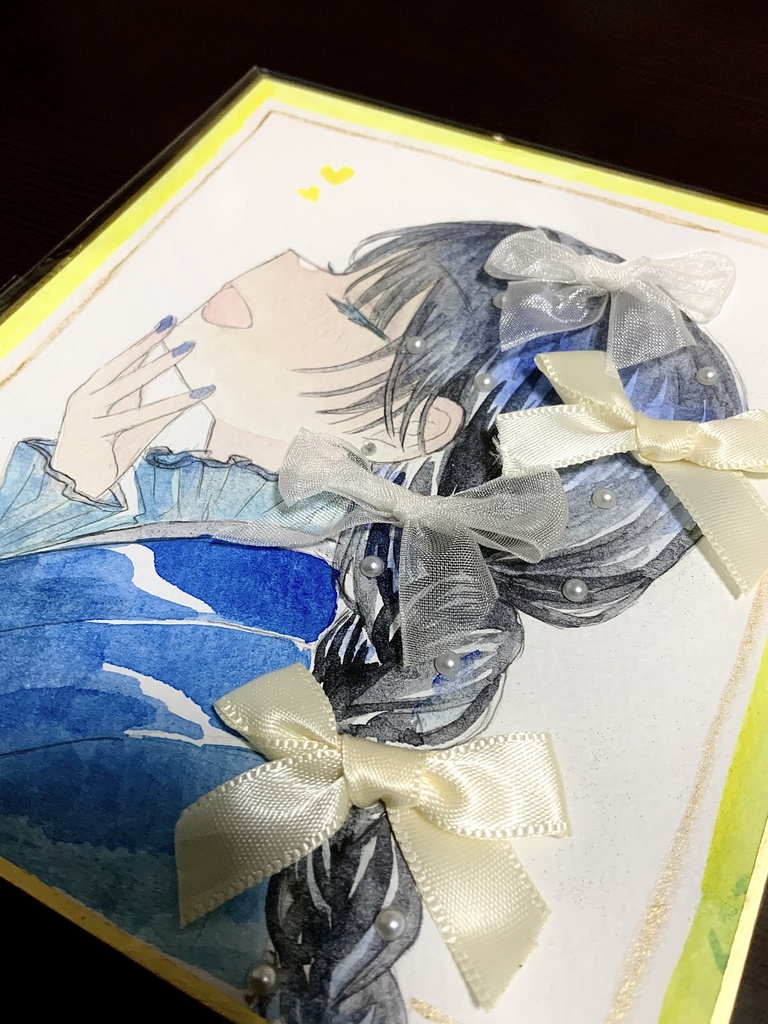 色紙(水彩原画)全6種