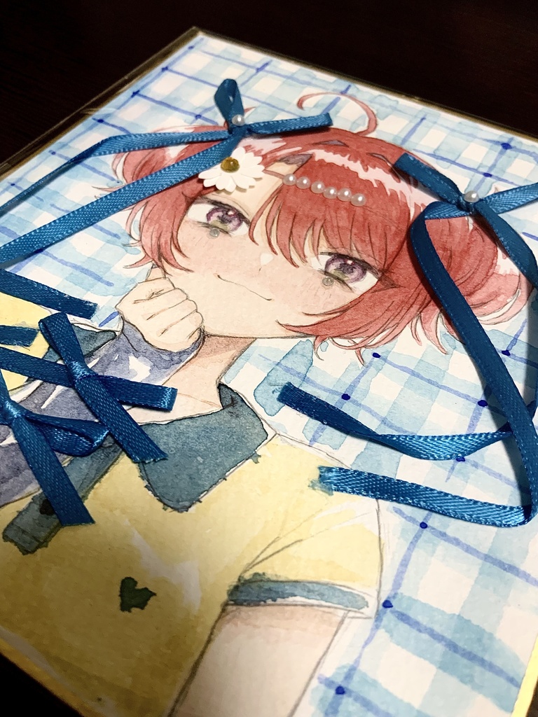 色紙(水彩原画)全6種