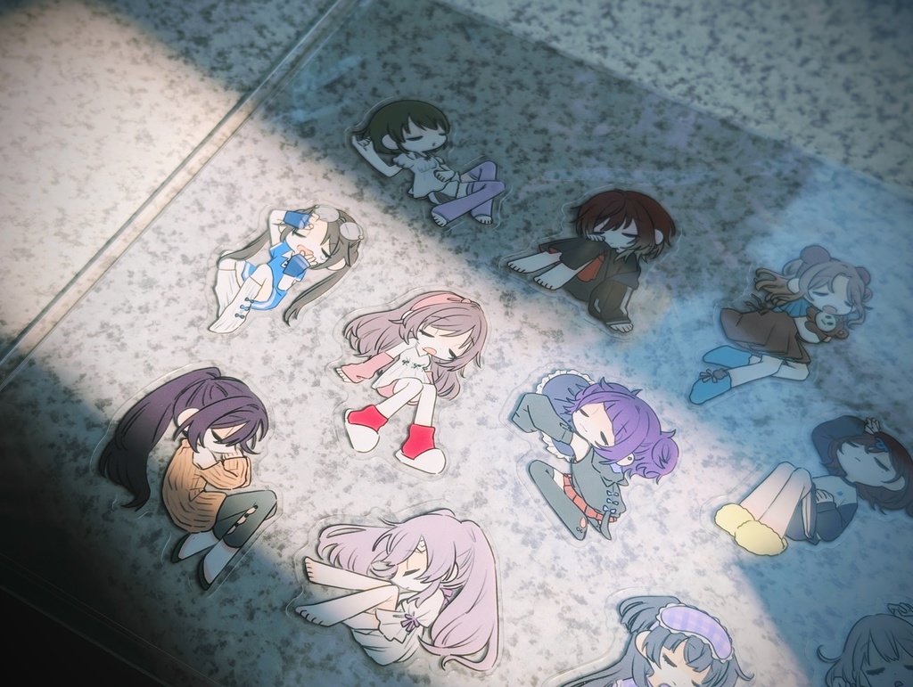 おやすみシーズ シールセット(2枚入り)