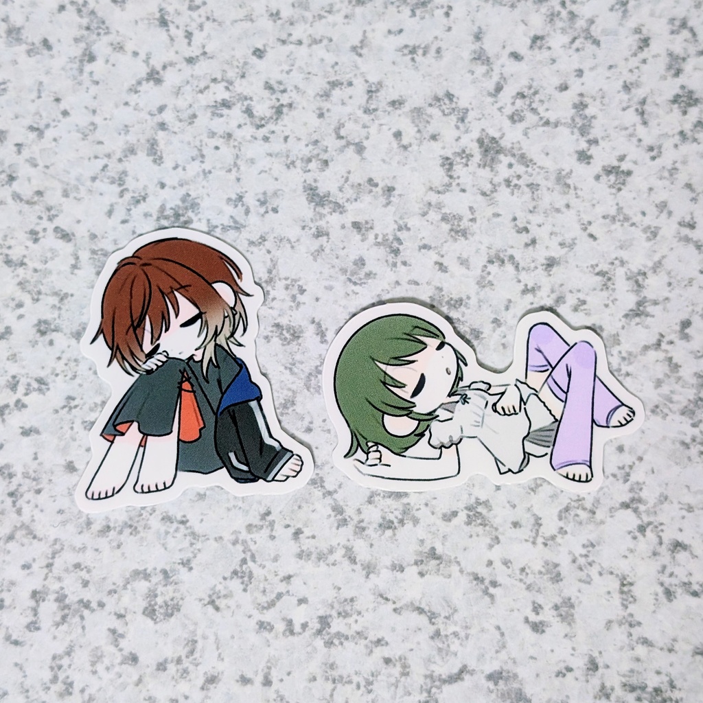 おやすみシーズ シールセット(2枚入り)