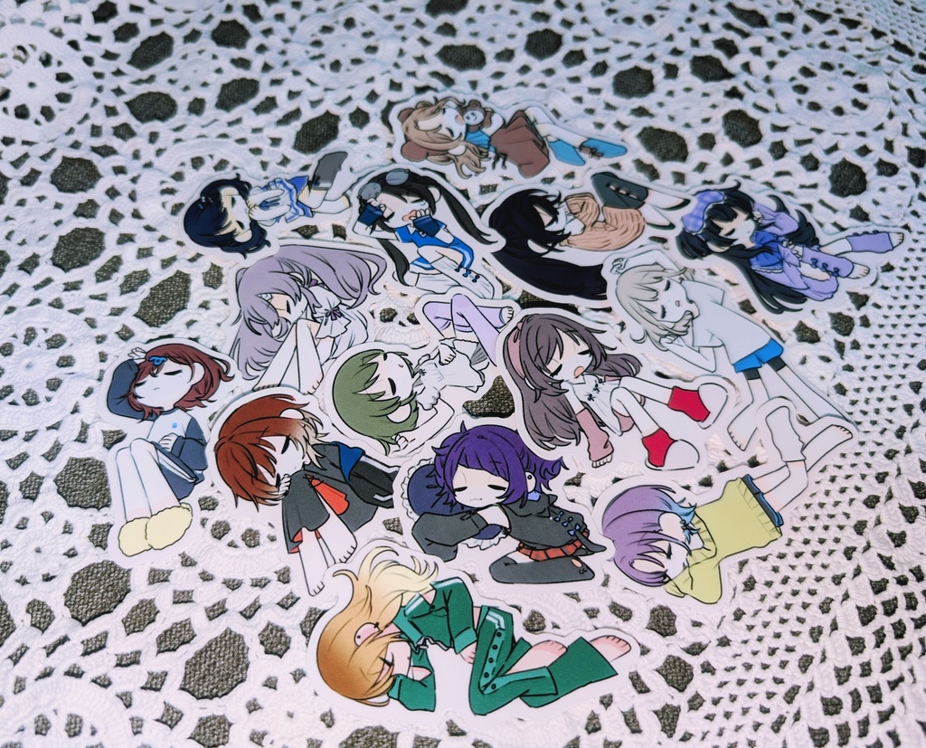 おやすみシーズ シールセット(2枚入り)