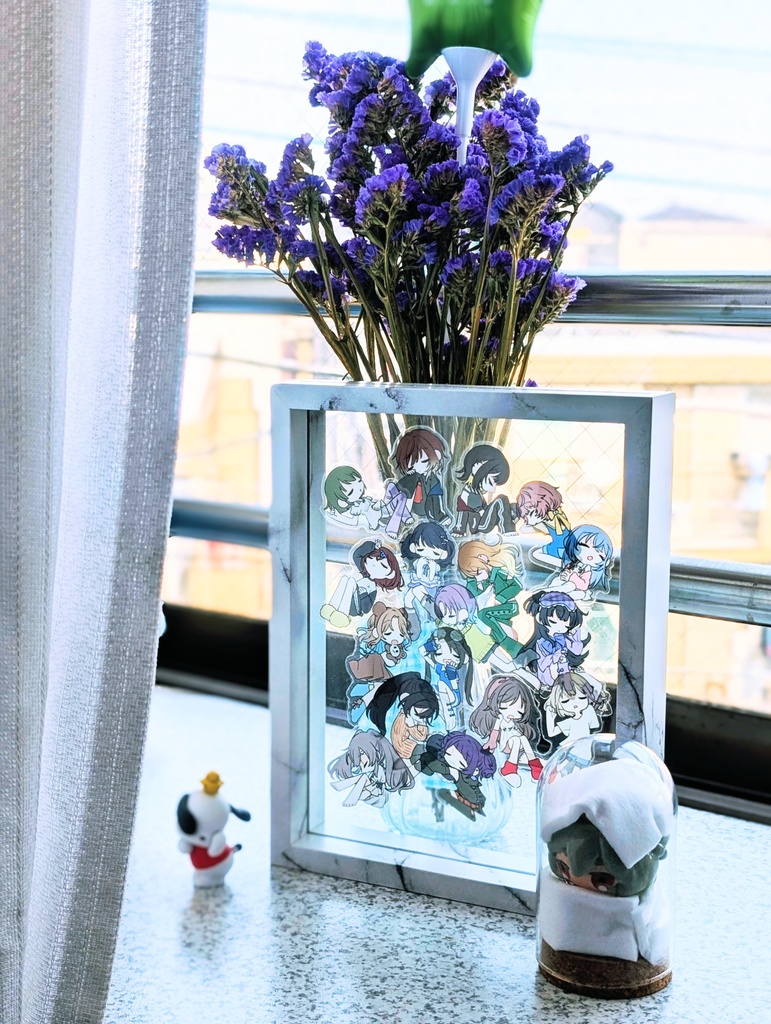 おやすみアンティーカ シールセット(5枚入り)