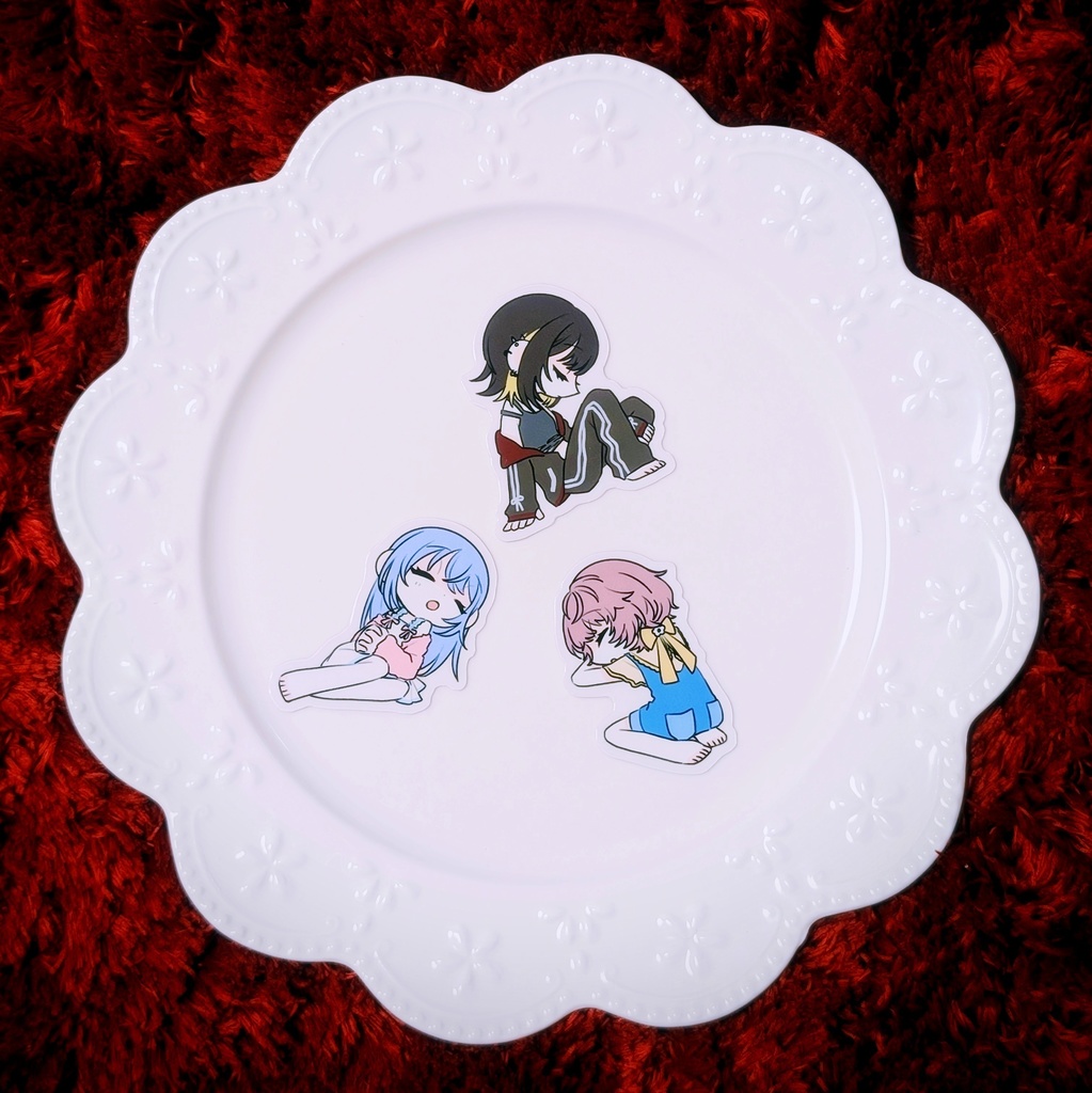 おやすみコメティック シールセット(3枚入り)