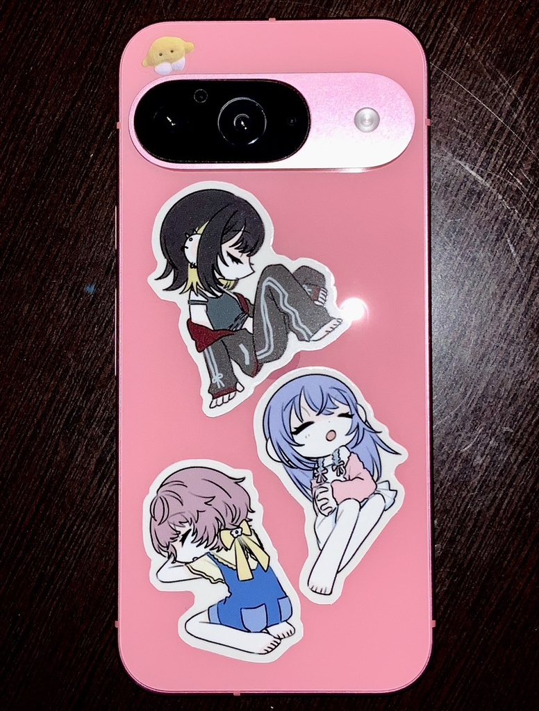 おやすみコメティック シールセット(3枚入り)