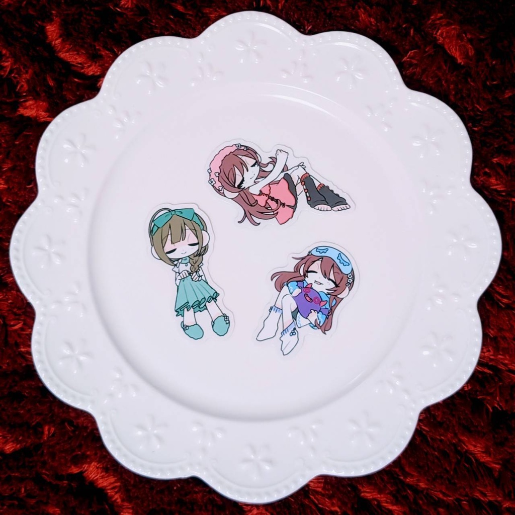 おやすみアルスト シールセット(3枚入り)