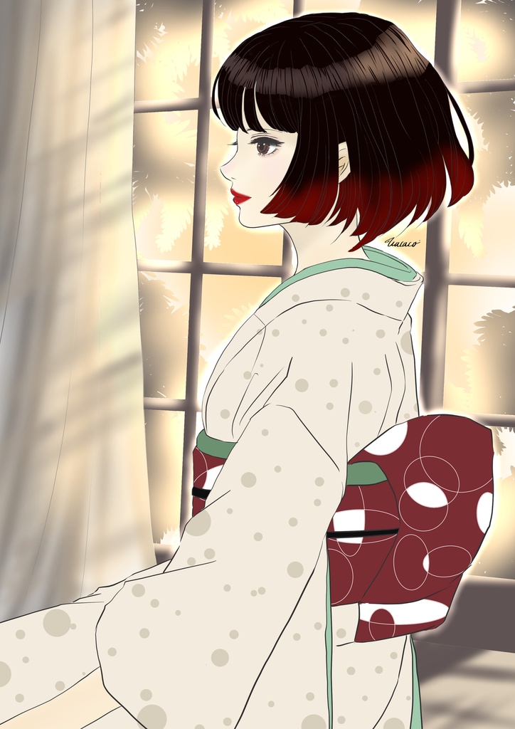 陽だまりの着物