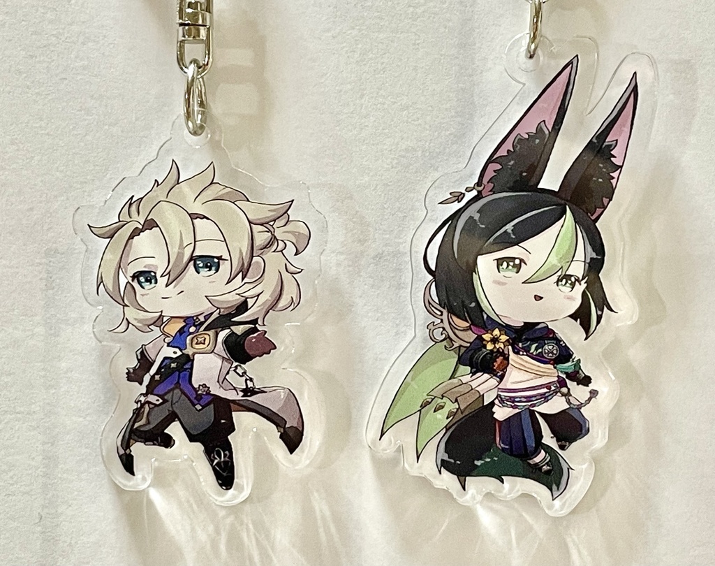 【原神】アルベド/ティナリ_アクリルキーホルダー