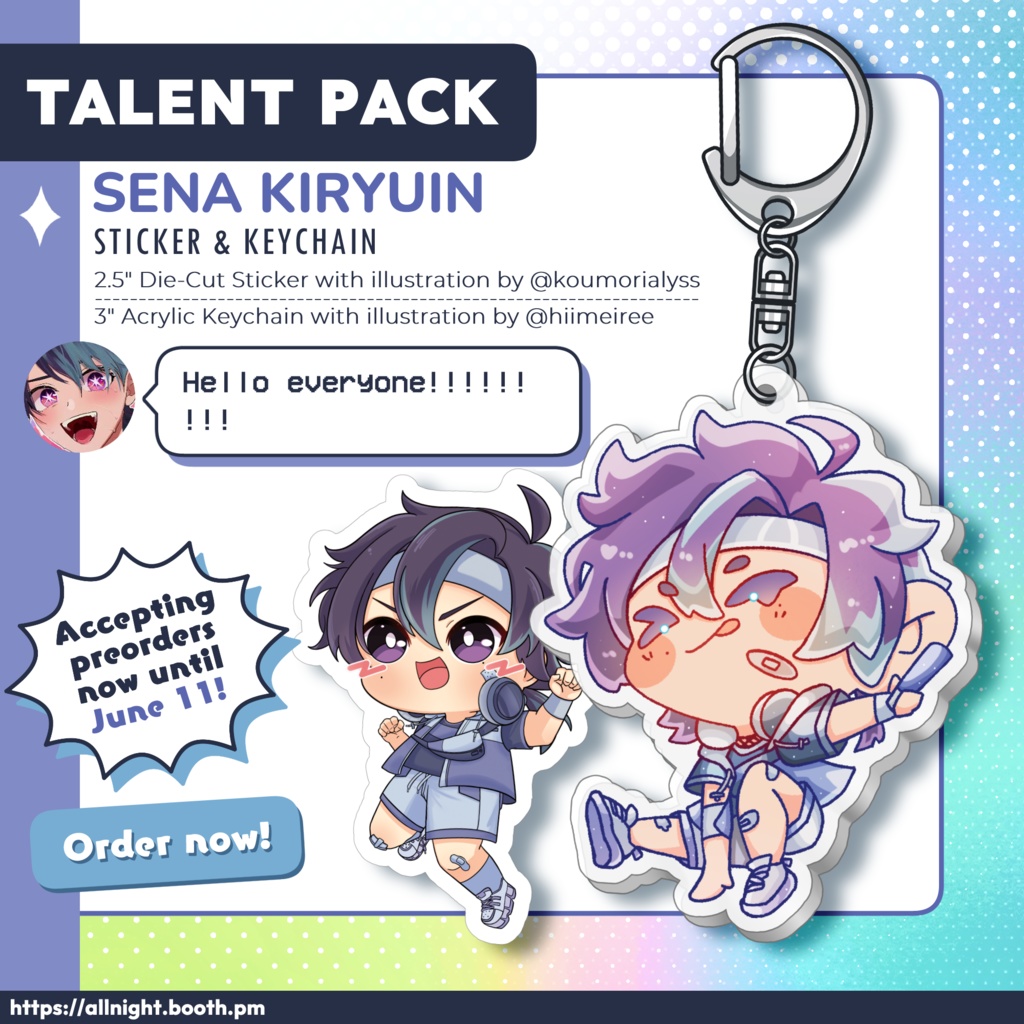 Issei On Live - Talent Pack (Preorder)