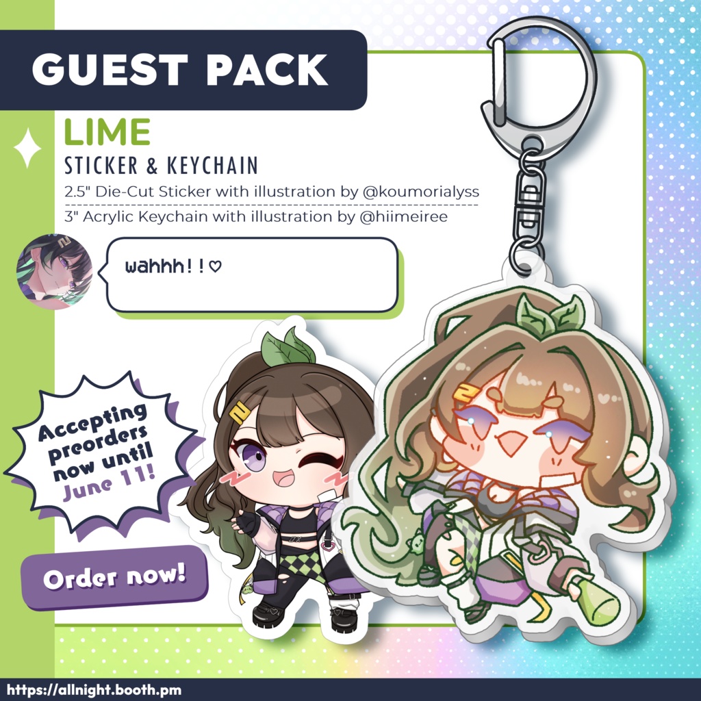 Issei On Live - Guest Pack (Preorder)