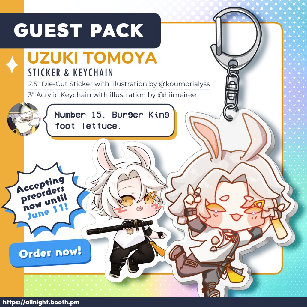 Issei On Live - Guest Pack (Preorder)
