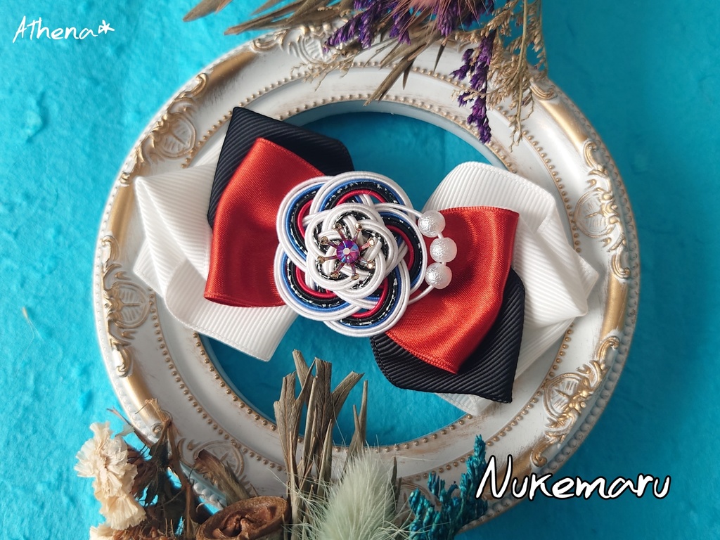 彩花-saika- リボンクリップ (太刀)