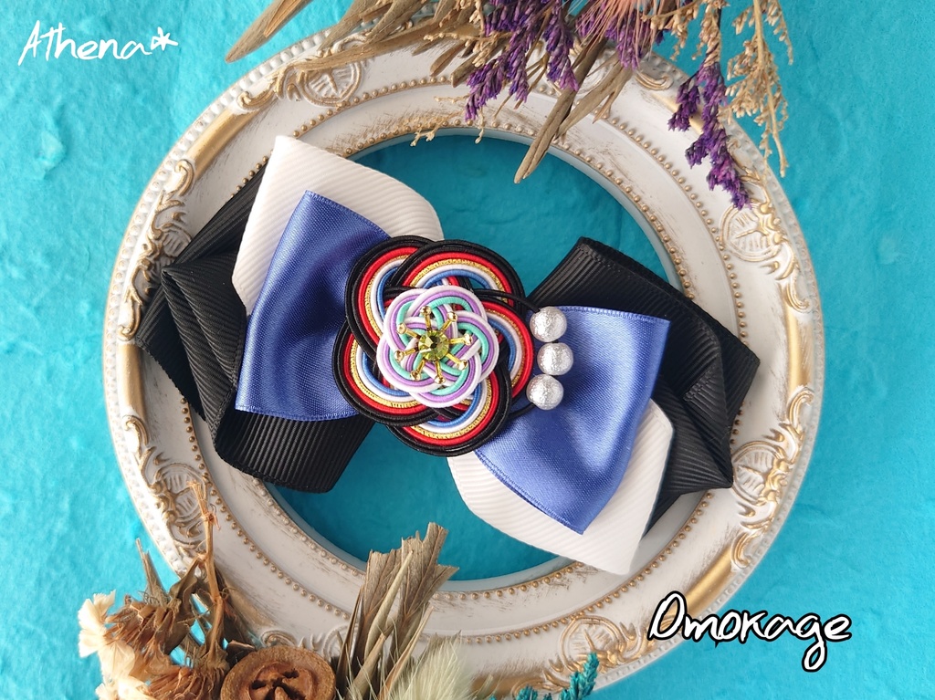 彩花-saika- リボンクリップ (太刀)