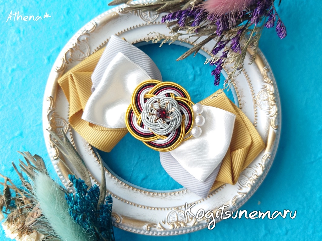 彩花-saika- リボンクリップ (太刀)