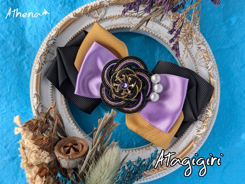 彩花-saika- リボンクリップ(打刀)